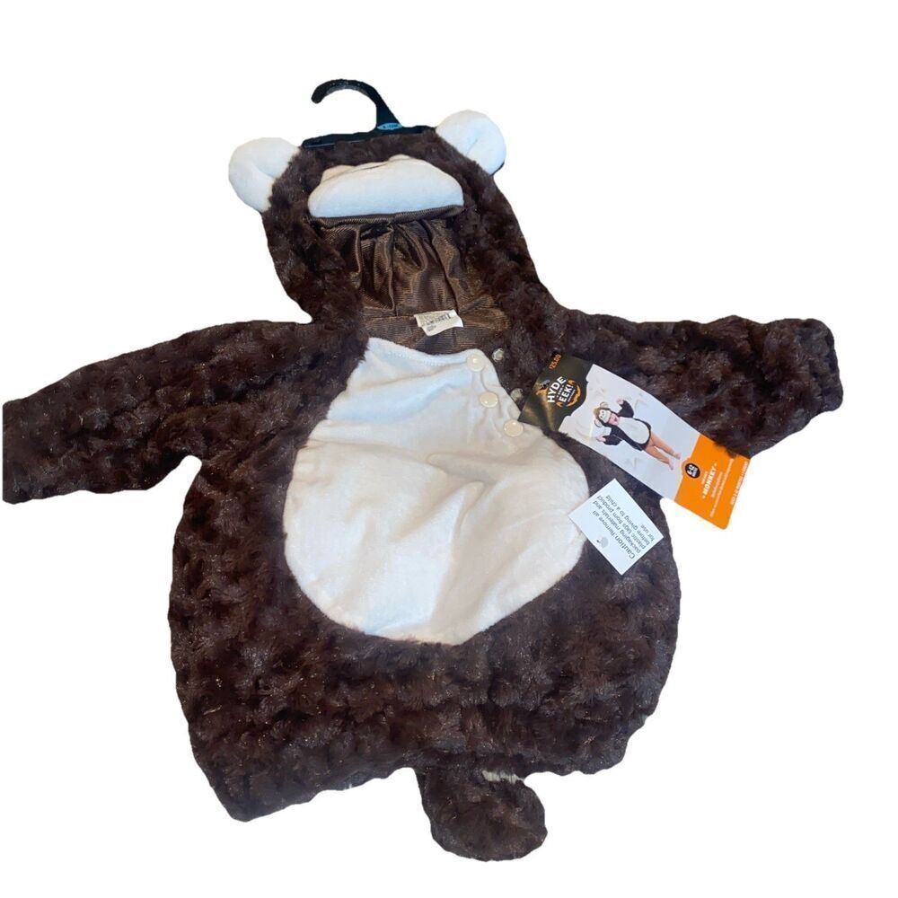 Hyde and Eek Boutique Infant Monkey Costume Pullover Size 6-12 Months